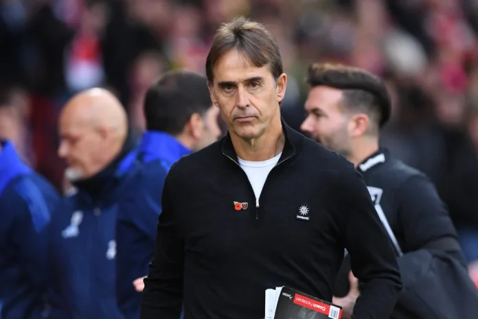 Julen Lopetegui has already been 'warned he will be SACKED if West Ham's results do not improve'