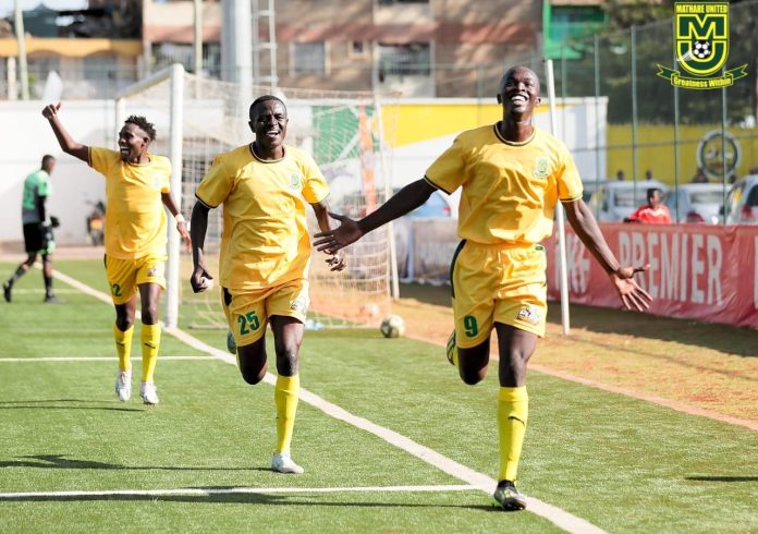 Meshack Ochieno's second half goal was enough to end Kcb's unbeaten Run