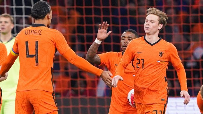 Virgil van Dijk and Frenkie de Jong out of Netherlands squad