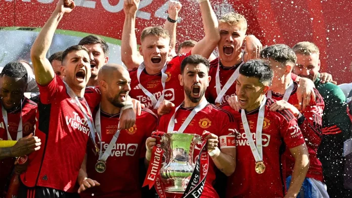 Man Utd will begin their FA Cup title defense against Arsenal in January (Image: AFP via Getty Images)