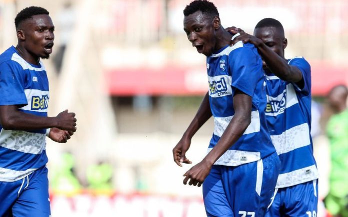 Kennedy Owino scored the only goal for AFC Leopards as they returned to winning ways against Kenya Police on Sunday afternoon.