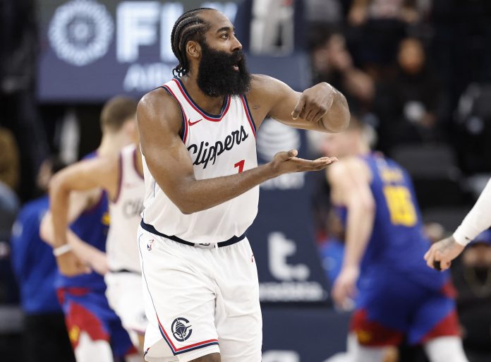 Los-Angeles-Clippers-James-Harden-hit-three-3s-in-the-first-half-and-three-more-in-the-second-half-while-leading-the-Clippers-with-39-points-against-the-Denver-Nuggets