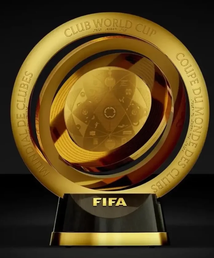 The FIFA Club World Cup trophy