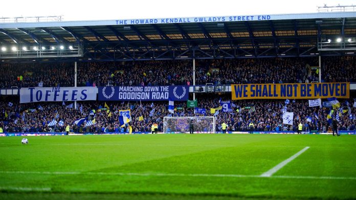 The final Merseyside derby at Goodison Park will be played at a later date