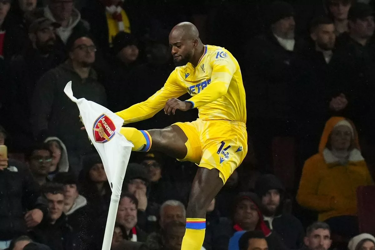 Mateta had fired Crystal Palace in front within a span of first 3 minutes ( Image: AP)