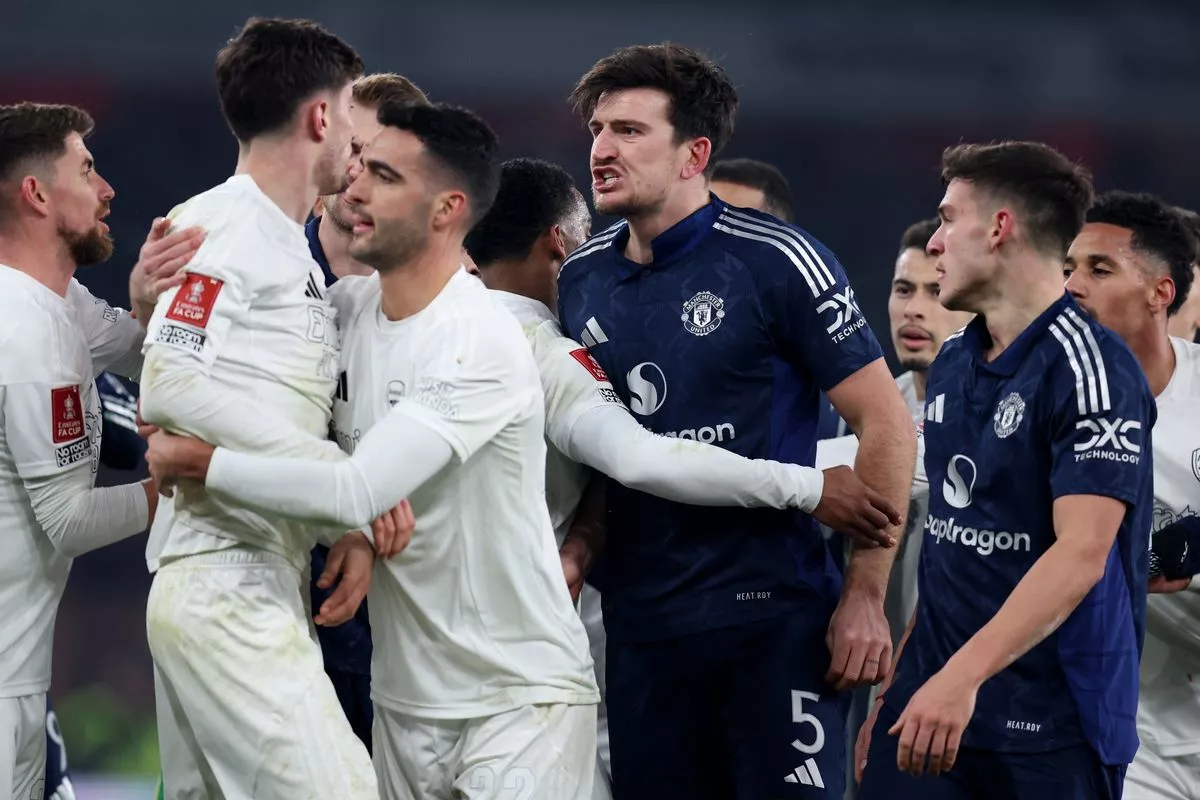 Harry Maguire has played a crucial role in Manchester United's performances against Arsenal and Liverpool (Image: Getty Images).