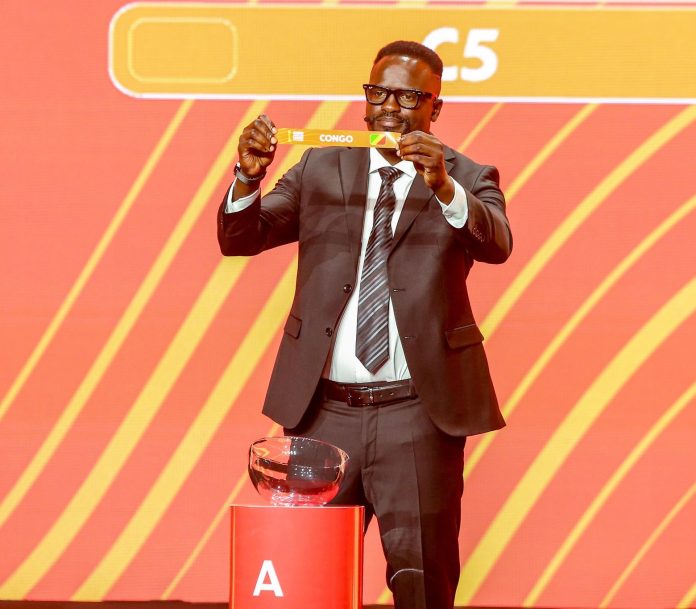 FKF deputy president Macdonald Mariga during CHAN 2025 Draw at KICC