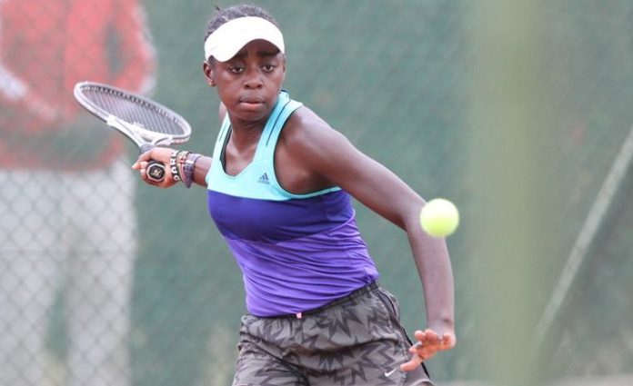 Tennis sensation Angela-Okutoyi-advances to W35 Quarter finals