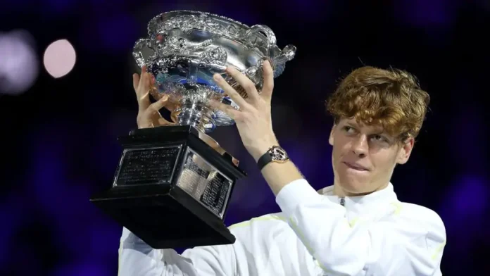 Jannik Sinner has won three of the past five men's Grand Slam titles - all of them on hard courts-Getty images