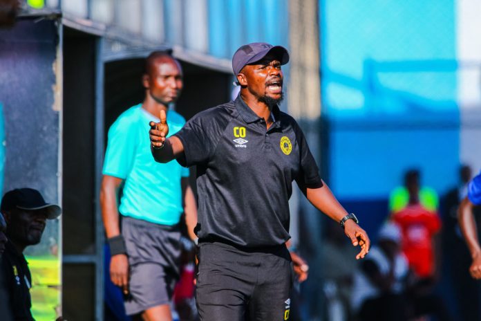 Tusker FC head coach Charles Okere. PHOTO/Telecomasia.net