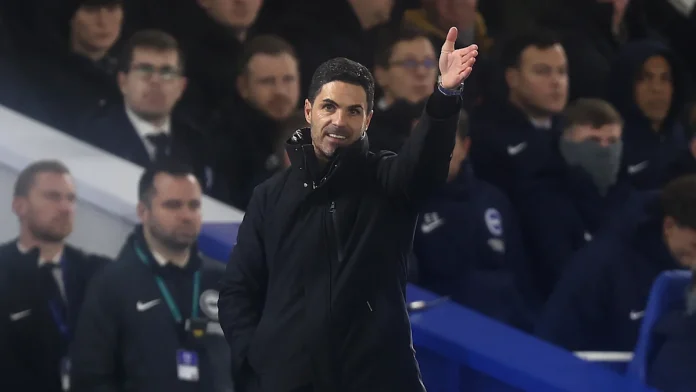 Mikel Arteta was not happy with referee Anthony Taylor Penalty decision