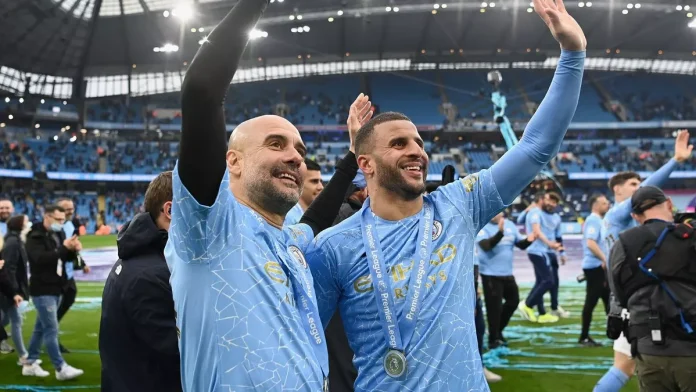 Walker has expressed his desire to leave says Guardiola Manchester City (Image: Getty Images)