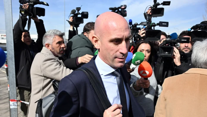 A court has ruled Rubiales guilty of the accused crime / JAVIER SORIANO/GettyImages