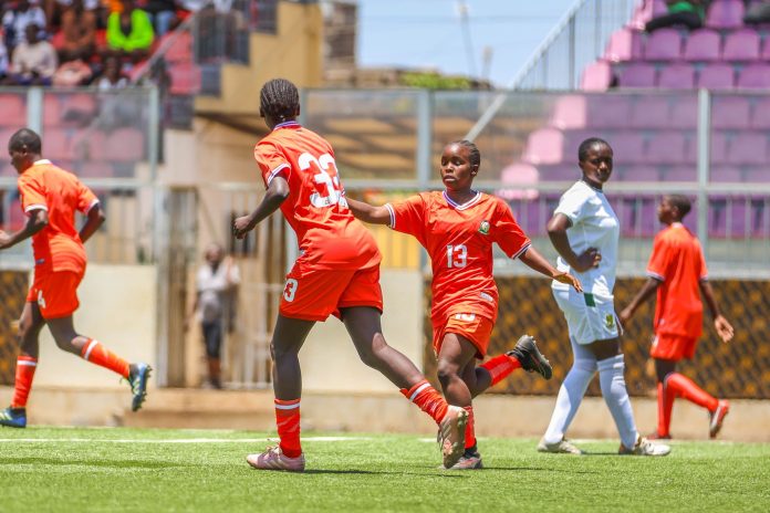 Harambee Starlets vs Tunisia