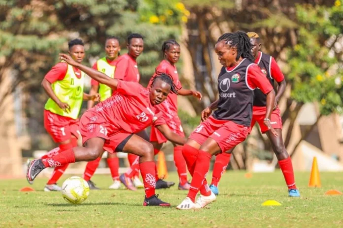 Harambee Starlets VS tunisia