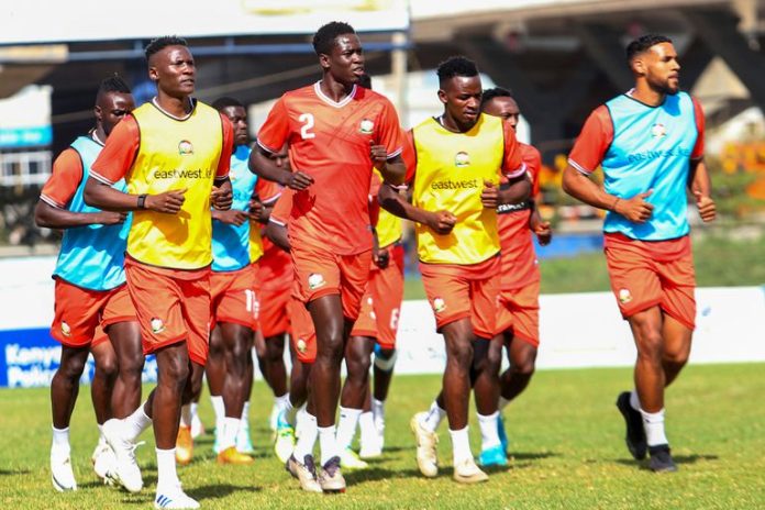 Harambee Stars train ahead of crucial World Cup qualifiers.Credits-FKF MEDIA