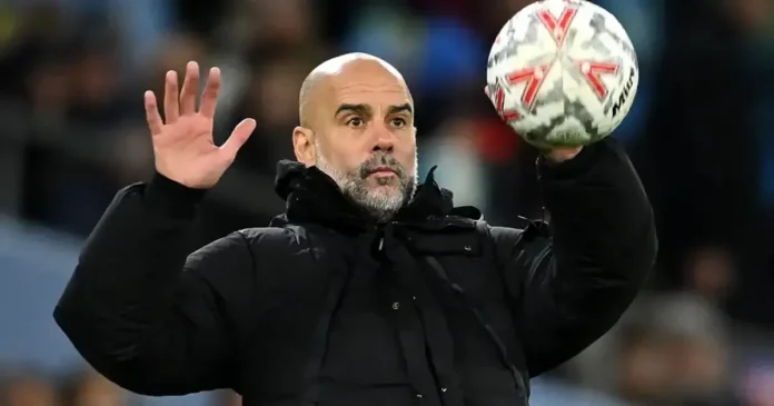 Pep Guardiola said Man City were affected by the ball's flight (Image-Getty images)