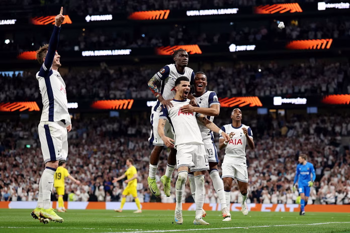 Dominic Solanke seals Tottenham’s 3-1 win over Bodo/Glimt from the penalty spot (Getty Images)