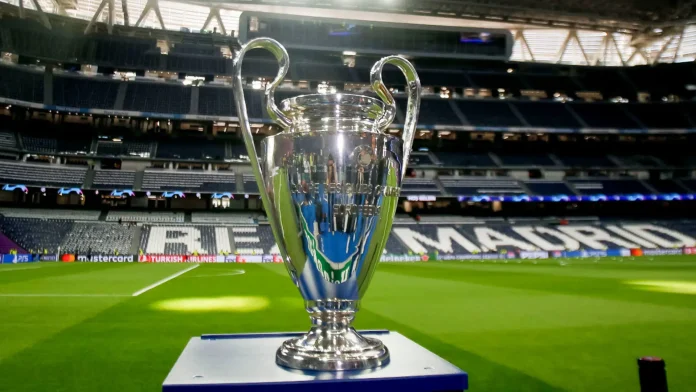 Premier League Top-Five Race-Uefa Champions League Trophy © Gallo Images