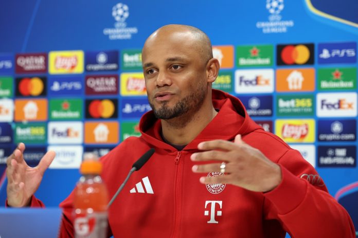 Bayern Munich manager Vincent Kompany: Getty images