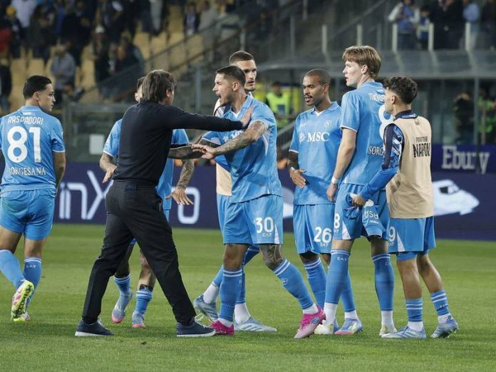 Napoli will have to wait as they attempt to clinch the Serie A title after a draw with Parma. Photo: EPA PHOTO