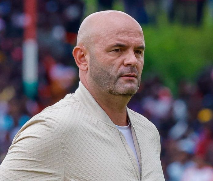 Gor Mahia have parted ways with head coach Sinisa Mihic. Photo credit: Gor Mahia. Source: Facebook