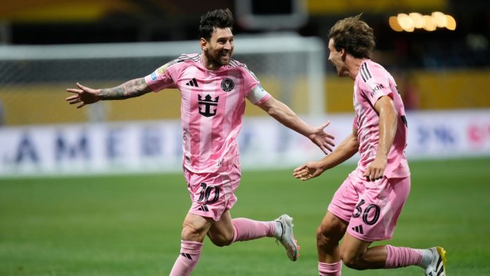 Messi, left, was the difference maker Miami hoped he'd be as the MLS side rallied from a one-goal halftime deficit to beat European giants Porto. Robbie Jay Barratt - AMA/Getty Images