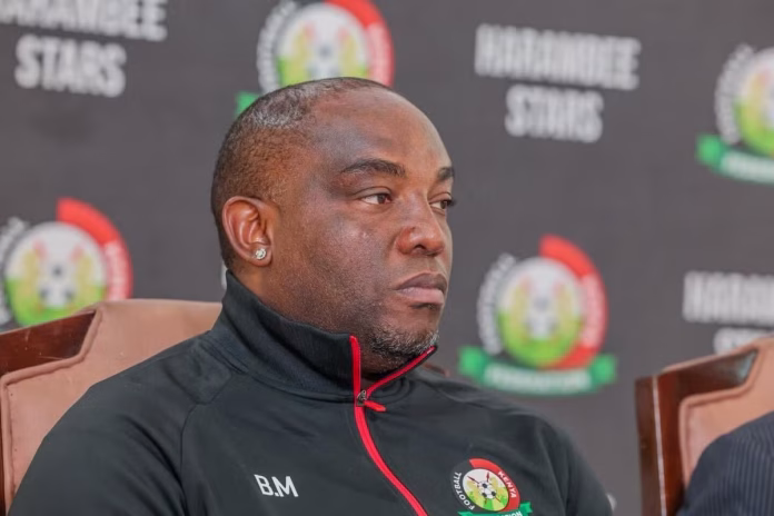 Kenya coach Benni McCarthy-FKF Media
