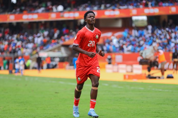 MCCARTHY PRAISES Wonderkid Manzur Okwaro DISPLAY against Congo ©